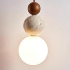 Ball Travertine Pendant Lamp — product view 7