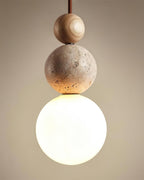 Ball Travertine Pendant Lamp — product view 28