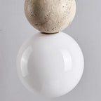 Ball Travertine Pendant Lamp — product view 30
