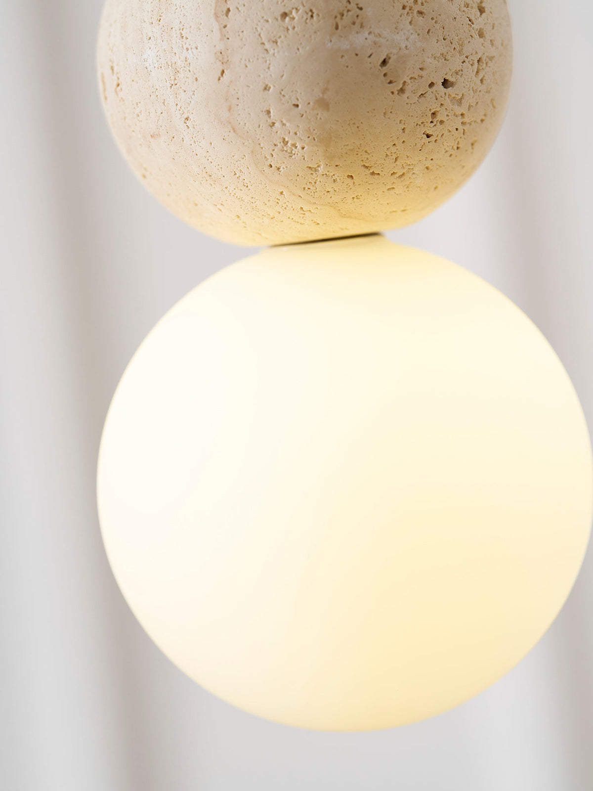 Ball Travertine Pendant Lamp — product view 31