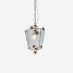 Vintage Matcha Glass Pendant Lamp — product view 1