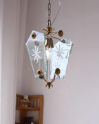 Vintage Matcha Glass Pendant Lamp — product view 8