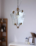 Vintage Matcha Glass Pendant Lamp — product view 10