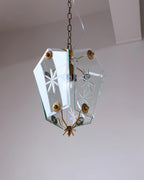 Vintage Matcha Glass Pendant Lamp — product view 11