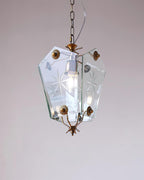 Vintage Matcha Glass Pendant Lamp — product view 12