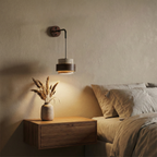 Cole Travertine Wall Lamp — product view 9