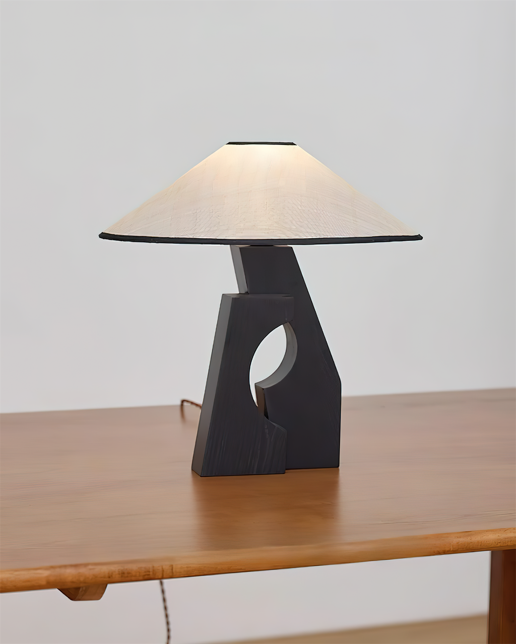 Ruins Wood Table Lamp — product view 3
