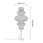 Rice Paper Floor Lamp R5 — product view 5