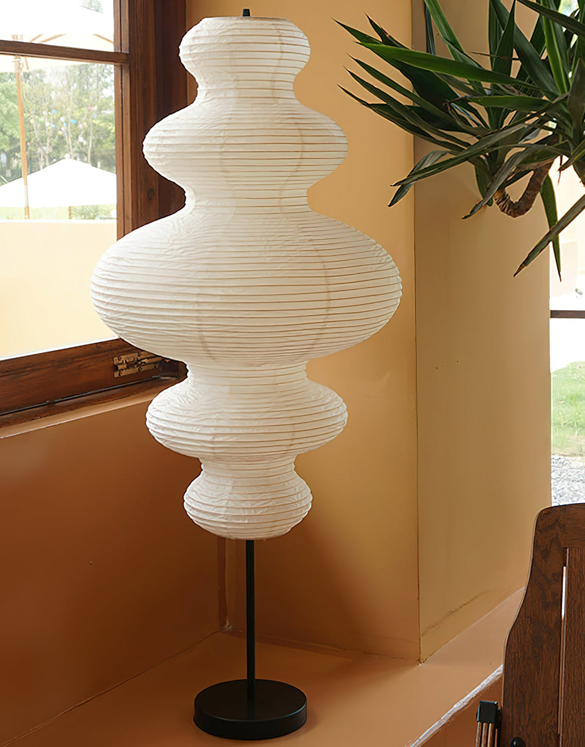 Rice Paper Floor Lamp R5 — product view 7