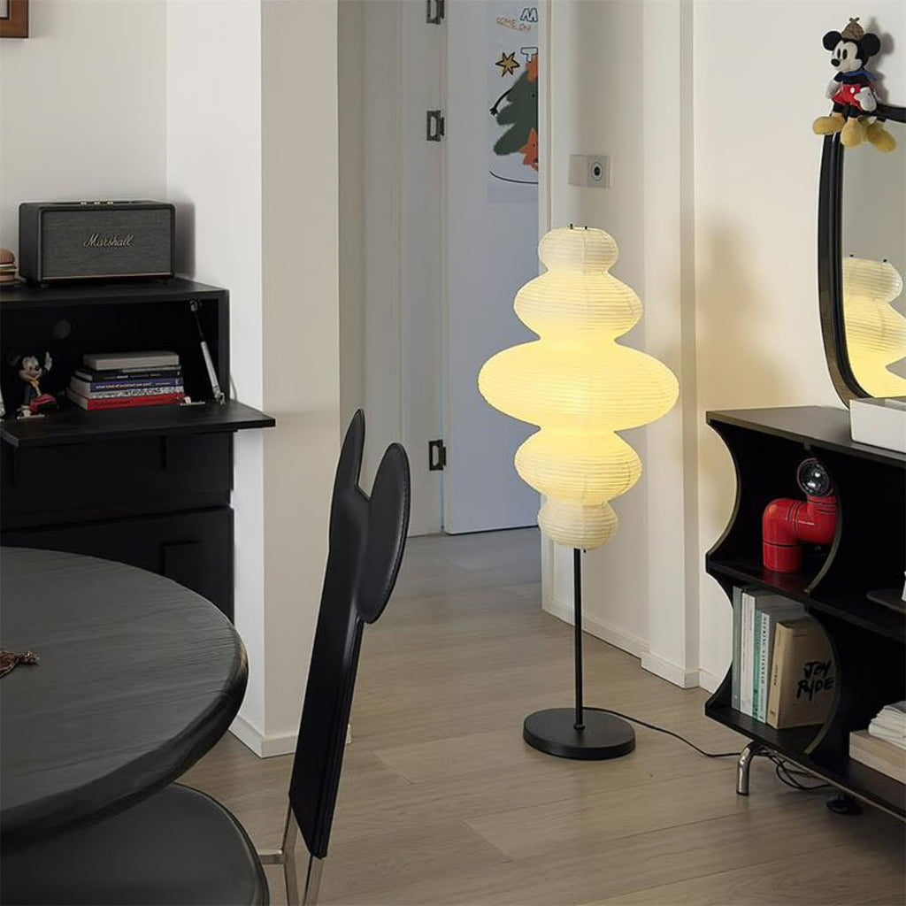 Rice Paper Floor Lamp R5 — product view 11