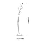 Dew Drops Glass Floor Lamp — product view 5
