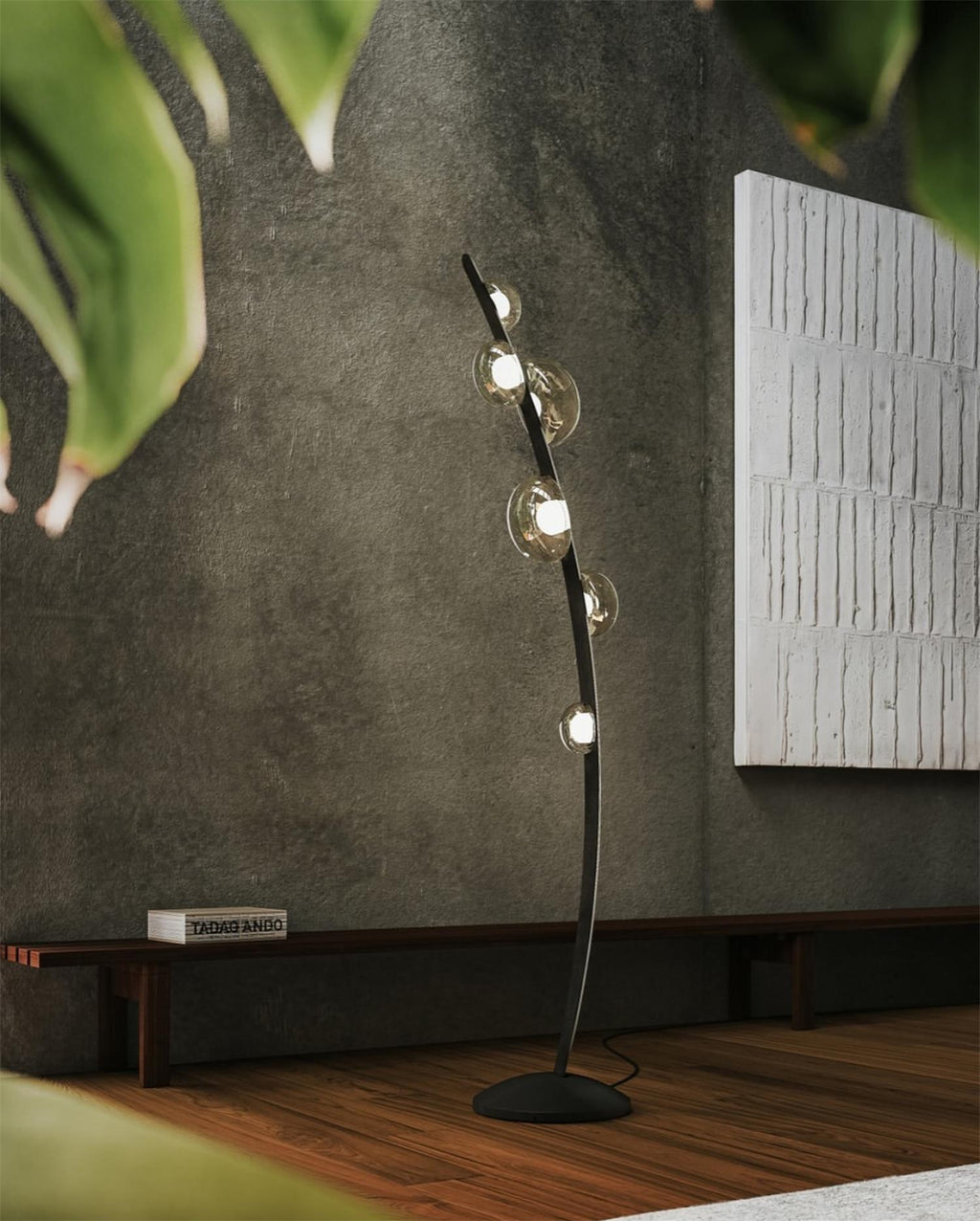 Dew Drops Glass Floor Lamp — product view 8