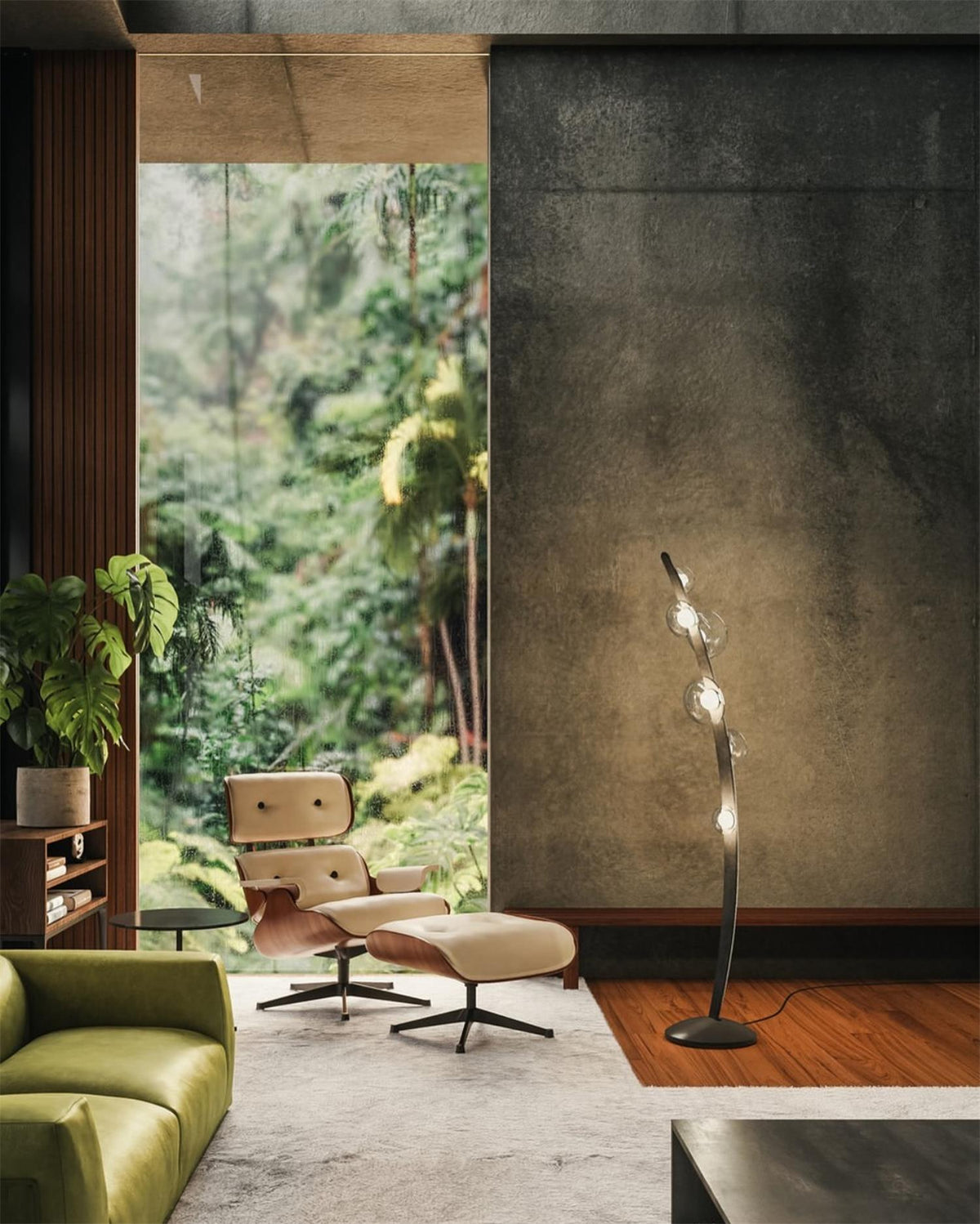 Dew Drops Glass Floor Lamp — product view 9