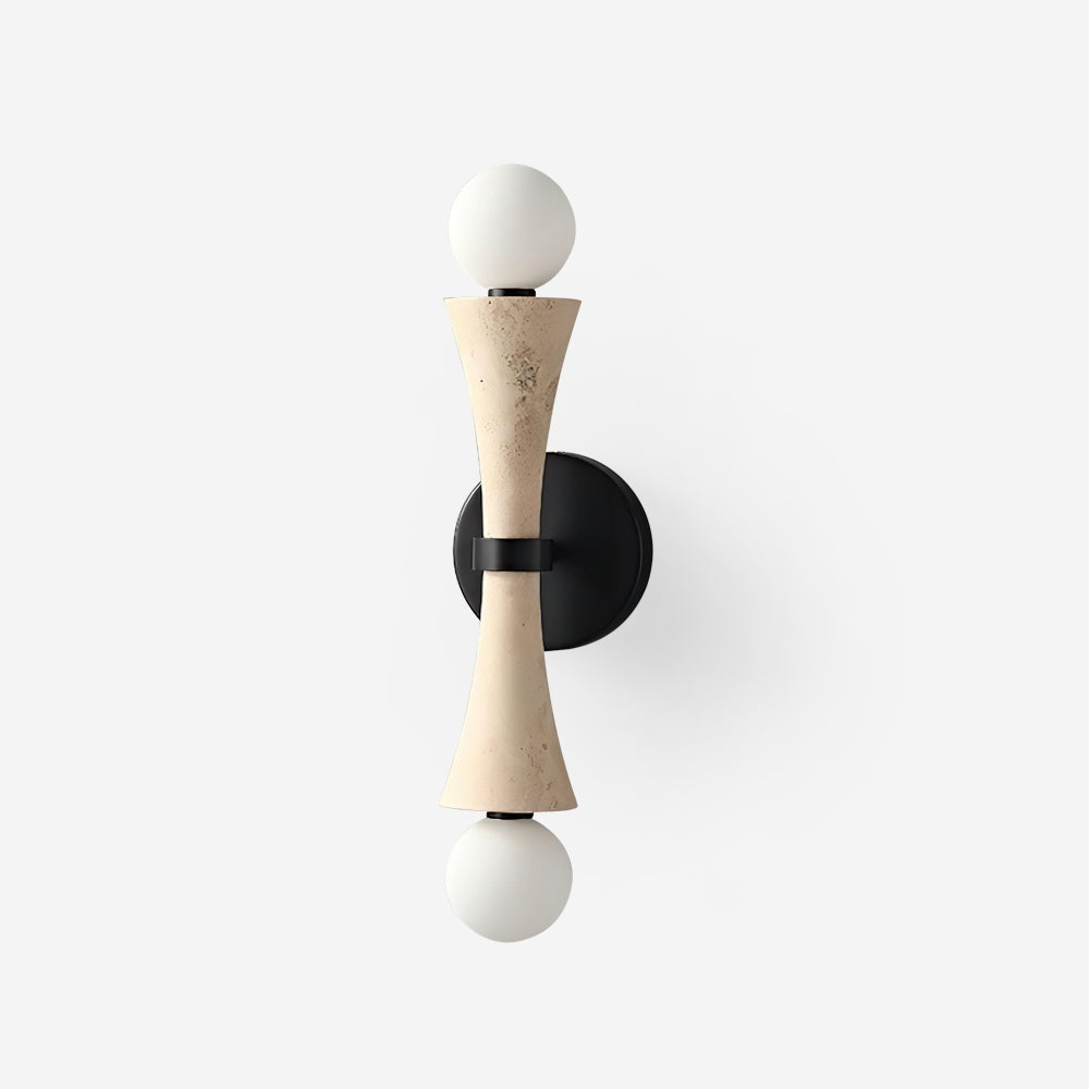 Katia Travertine Wall Lamp — product view 1