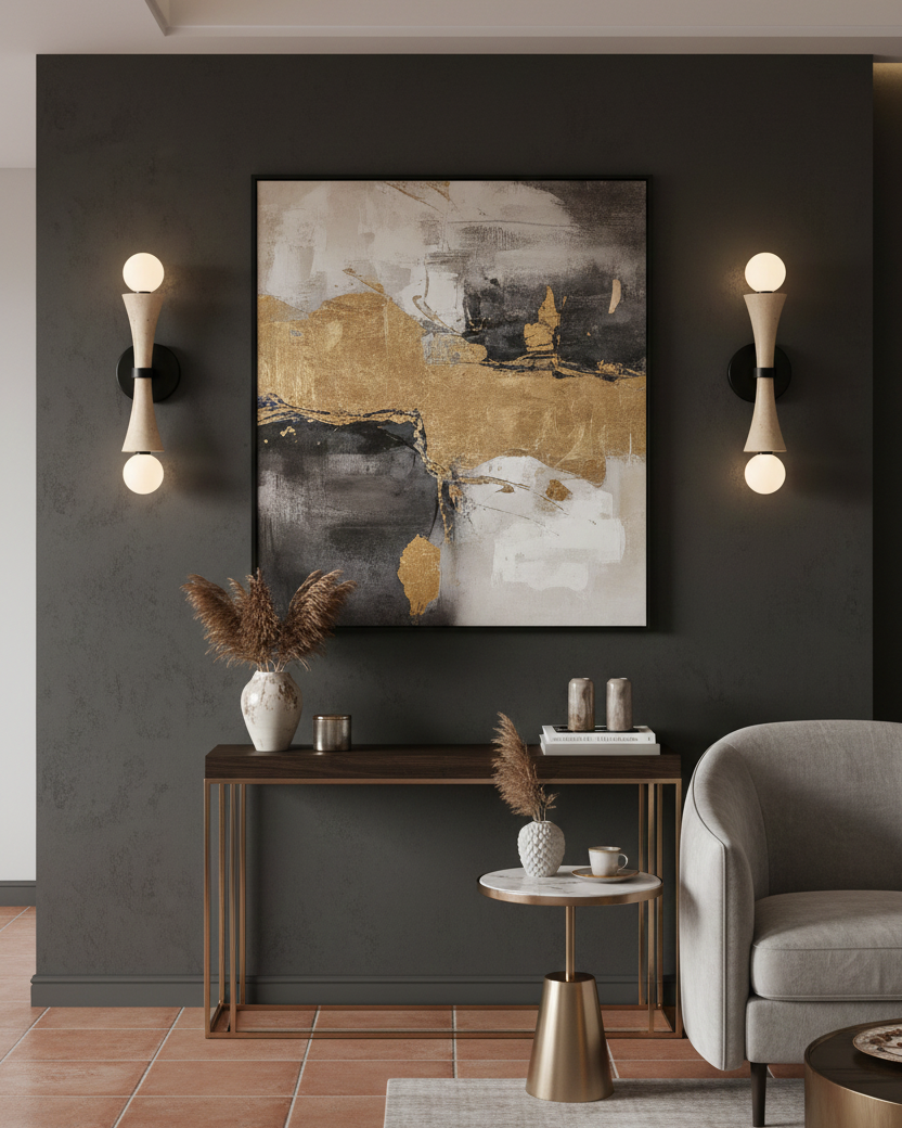 Katia Travertine Wall Lamp — product view 7