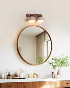 Zenora Globe Travertine Wall Lamp — product view 10