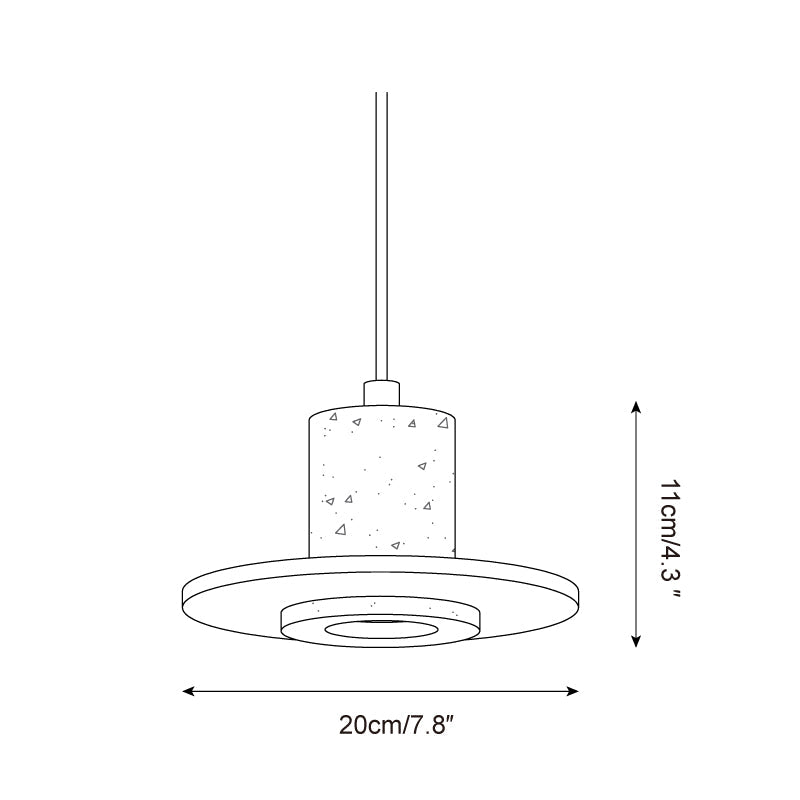 Kalea Travertine Pendant Lamp — product view 5