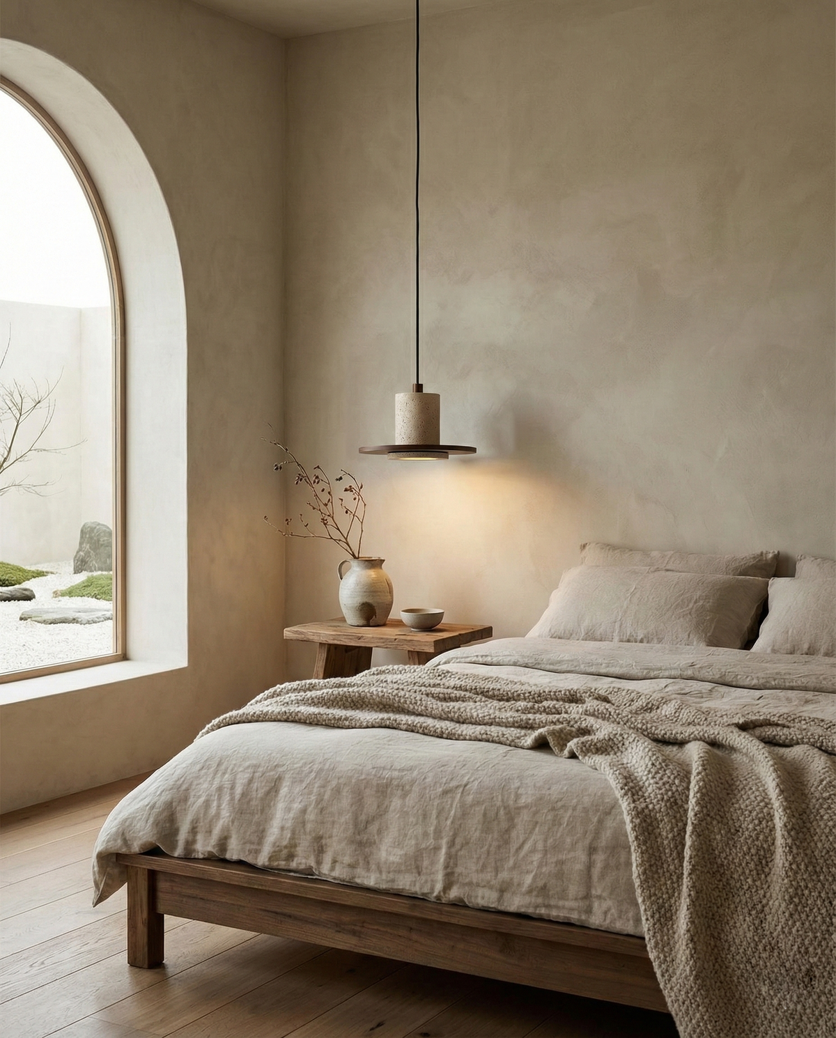 Kalea Travertine Pendant Lamp — product view 14