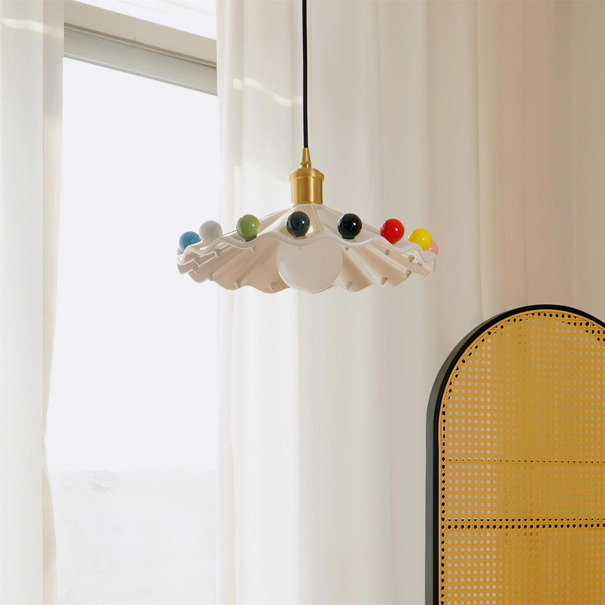 Fonthill Brass Pendant Lamp — product view 2