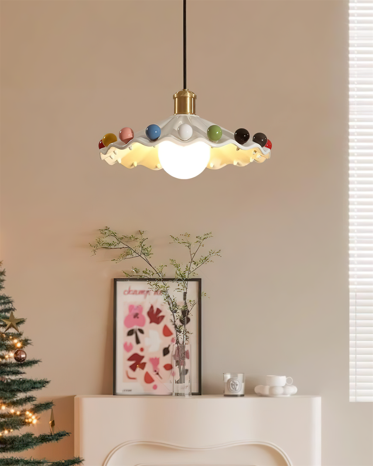Fonthill Brass Pendant Lamp — product view 3