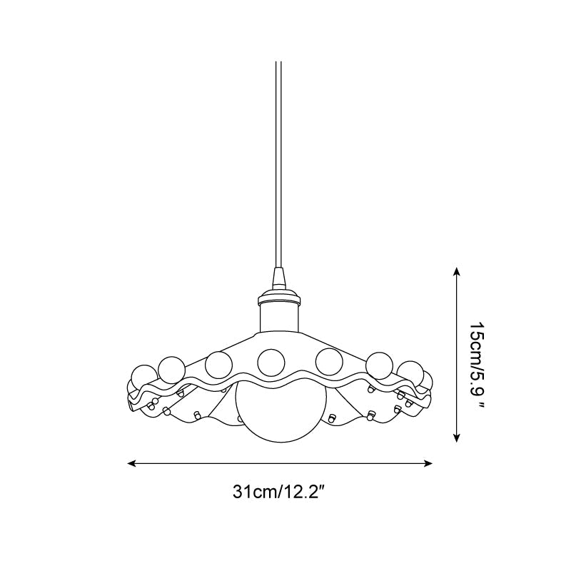 Fonthill Brass Pendant Lamp — product view 5