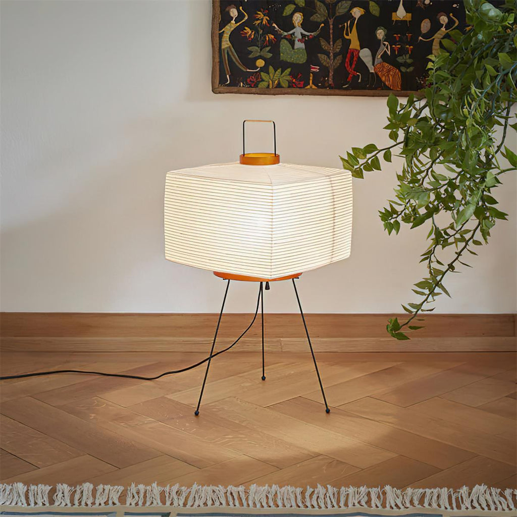 Rice Paper Table Lamp R6 — product view 2