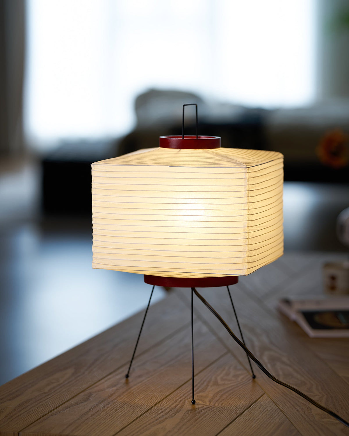 Rice Paper Table Lamp R6 — product view 25