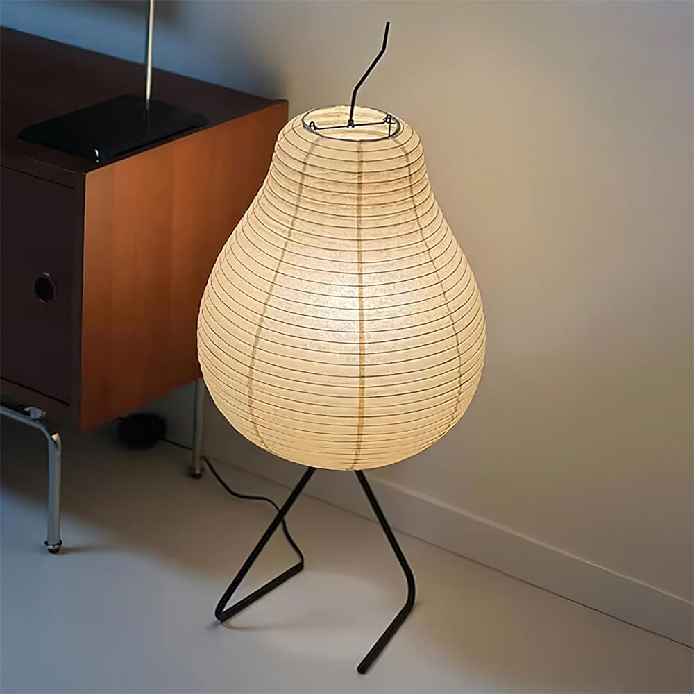 Pear Rice Paper Floor Lamp — product view 2