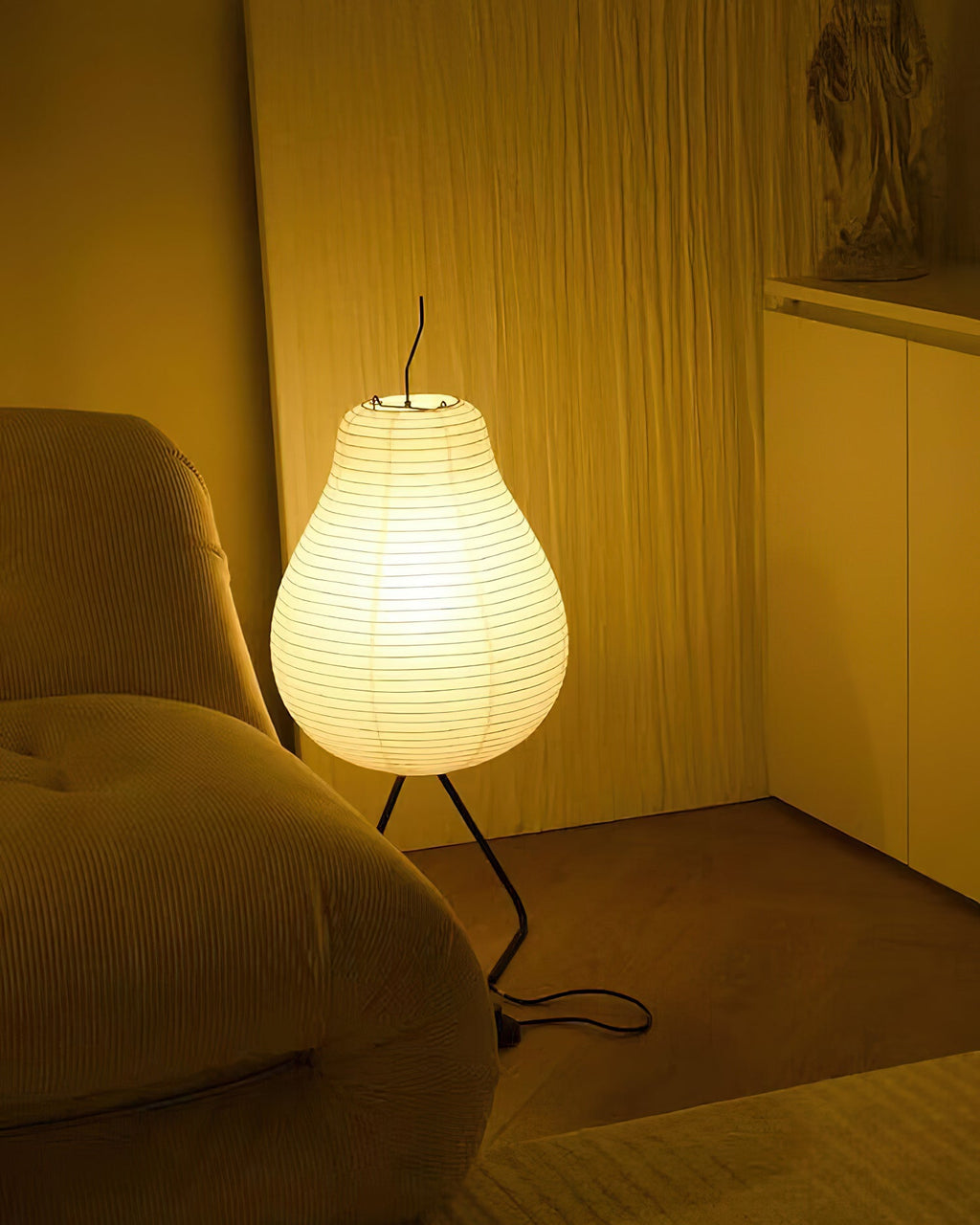 Pear Rice Paper Floor Lamp — product view 7