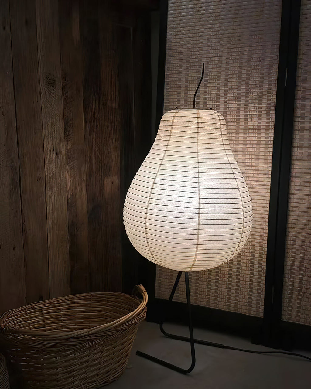 Pear Rice Paper Floor Lamp — product view 11