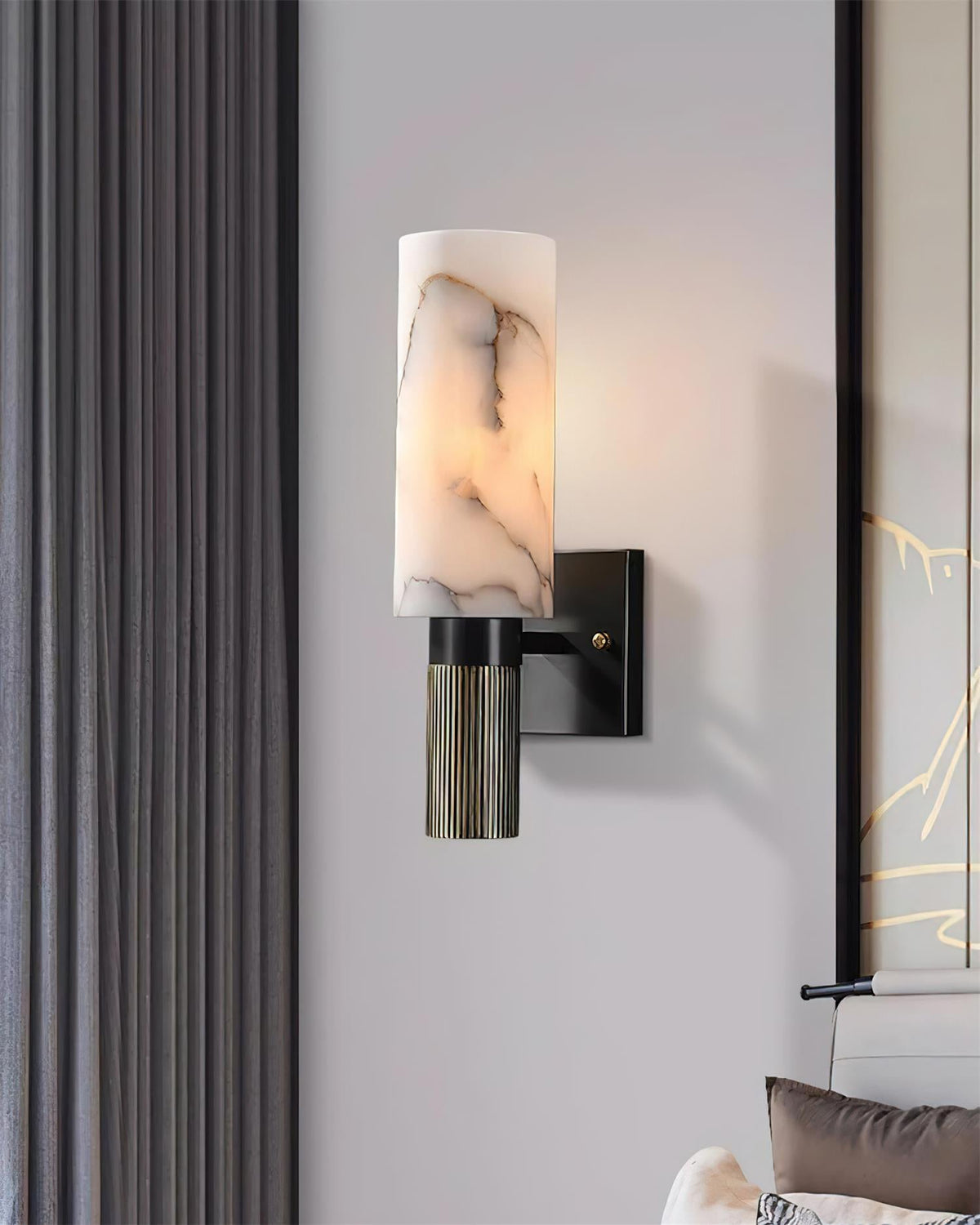 Marlo Alabaster Wall Lamp — product view 8