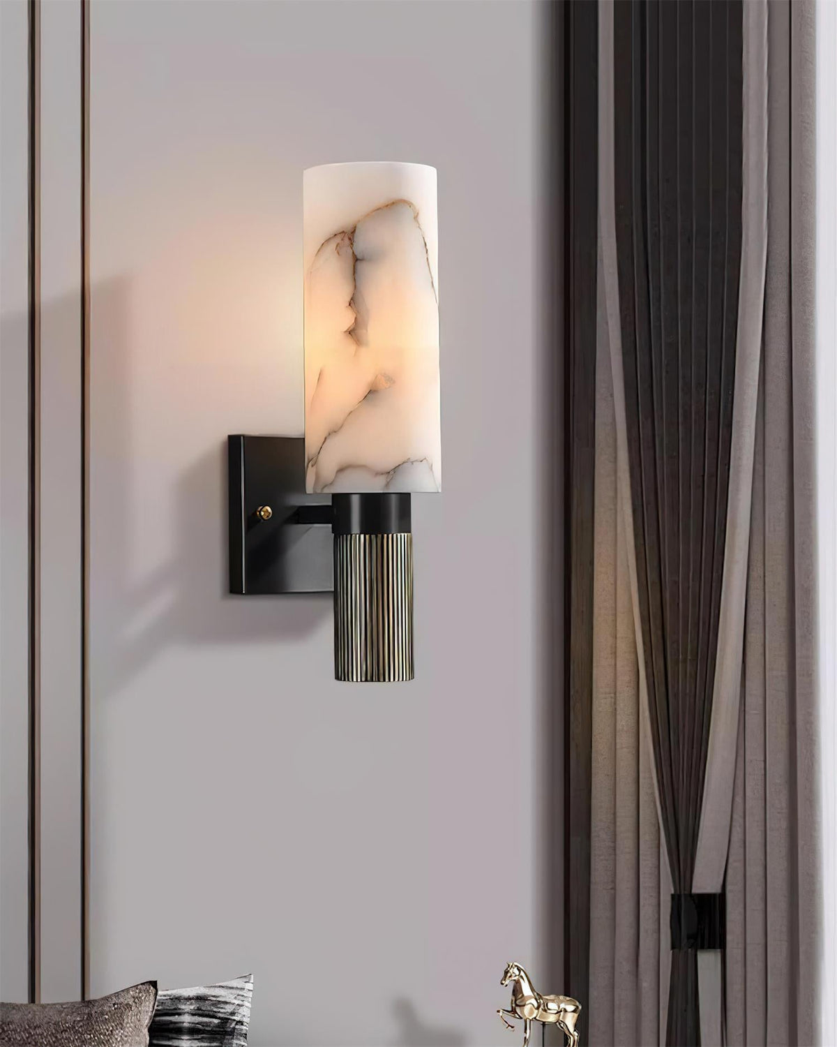 Marlo Alabaster Wall Lamp — product view 9
