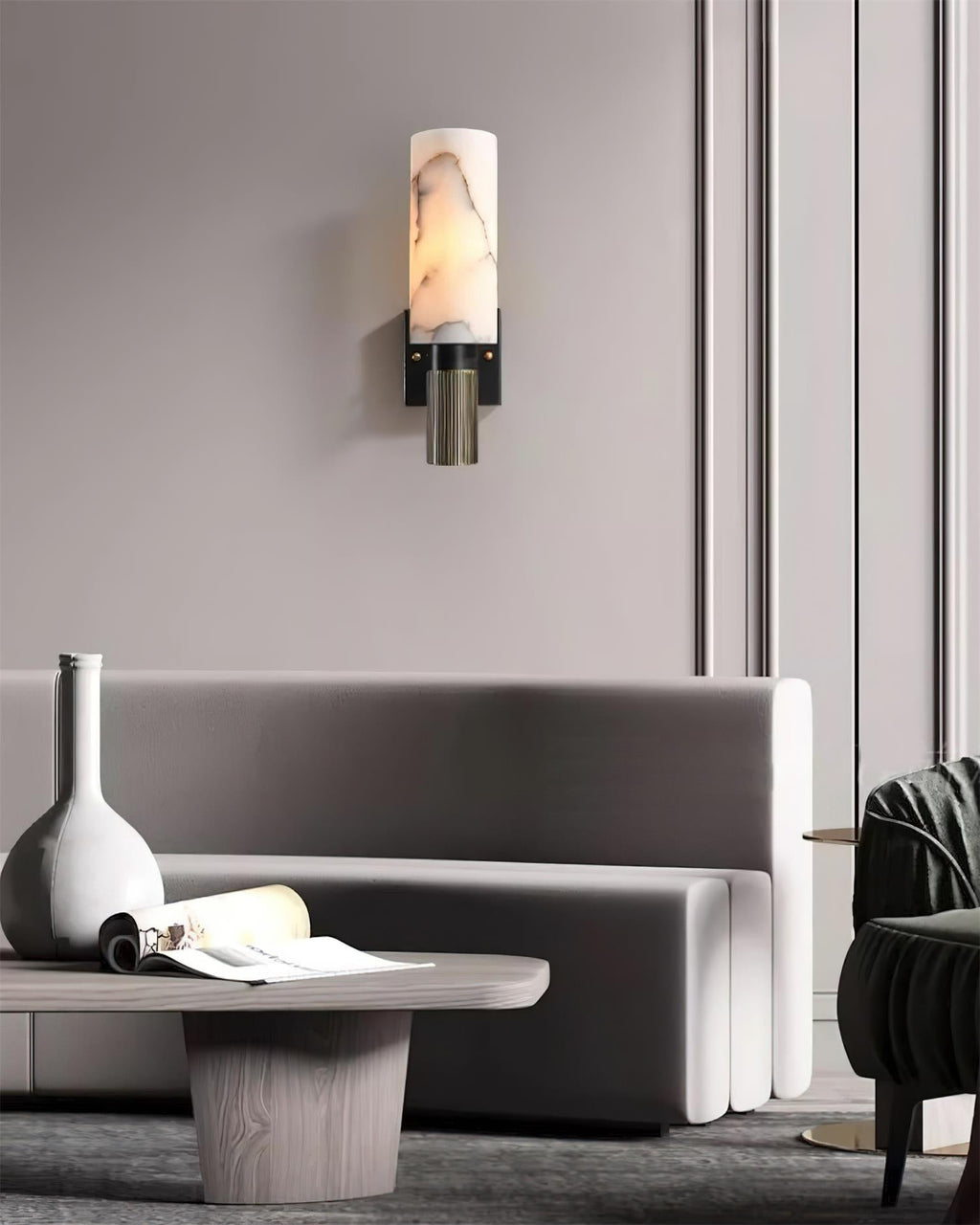 Marlo Alabaster Wall Lamp — product view 10