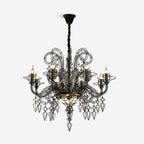 Baroque Metal Chandelier — product view 1
