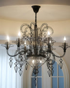 Baroque Metal Chandelier — product view 2