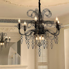 Baroque Metal Chandelier — product view 12