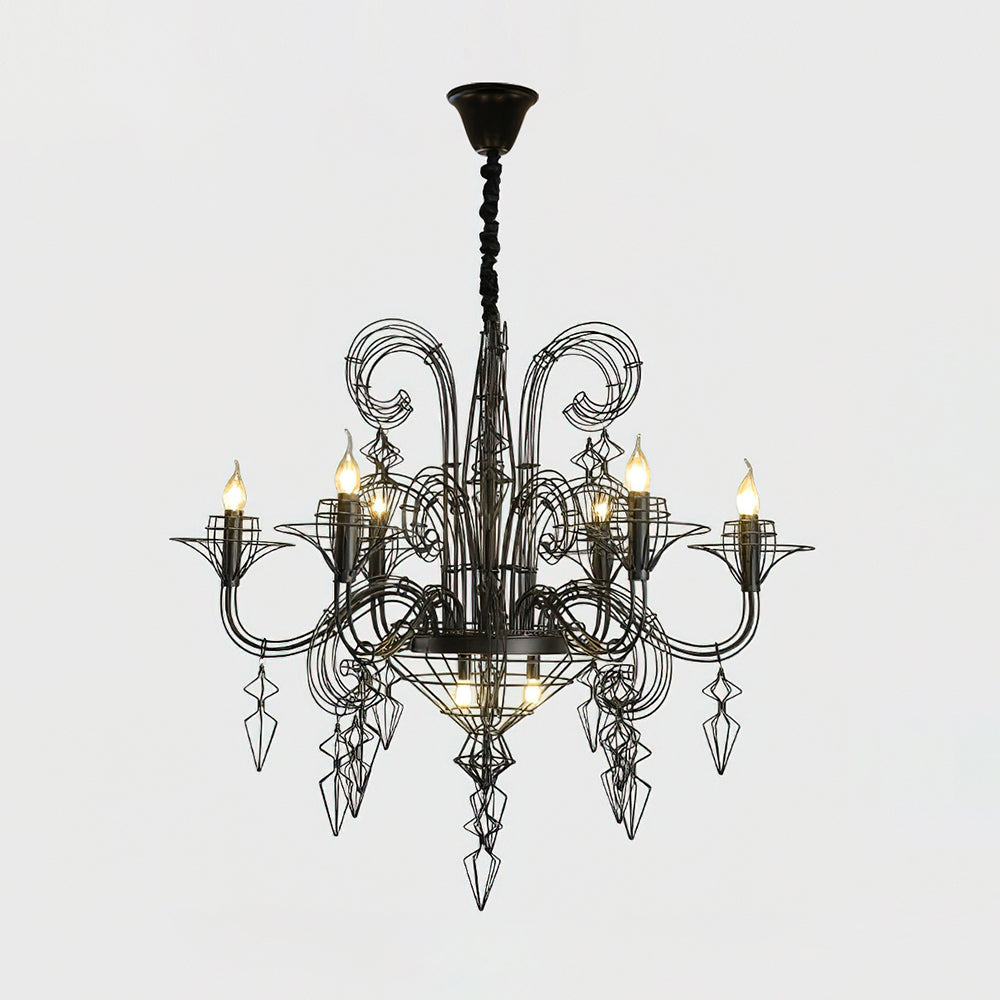 Baroque Metal Chandelier — product view 17