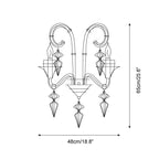 Baroque Metal Wall Lamp — product view 5