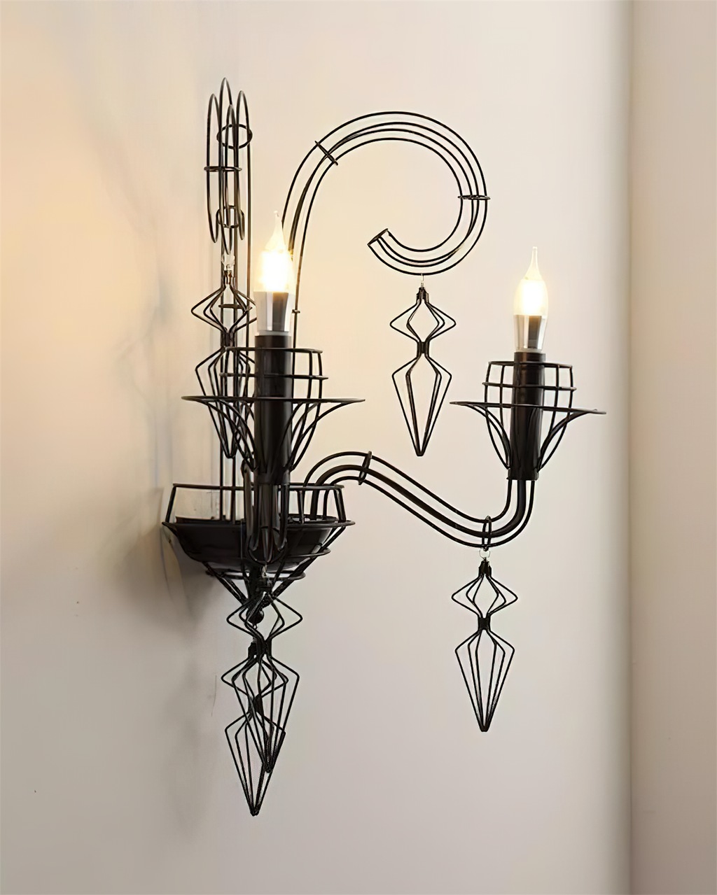Baroque Metal Wall Lamp — product view 7