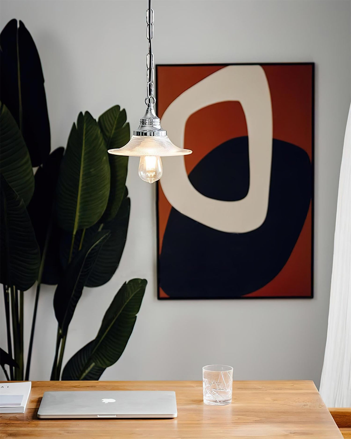 Zowie Glass Pendant Lamp — product view 4