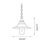 Zowie Glass Pendant Lamp — product view 5