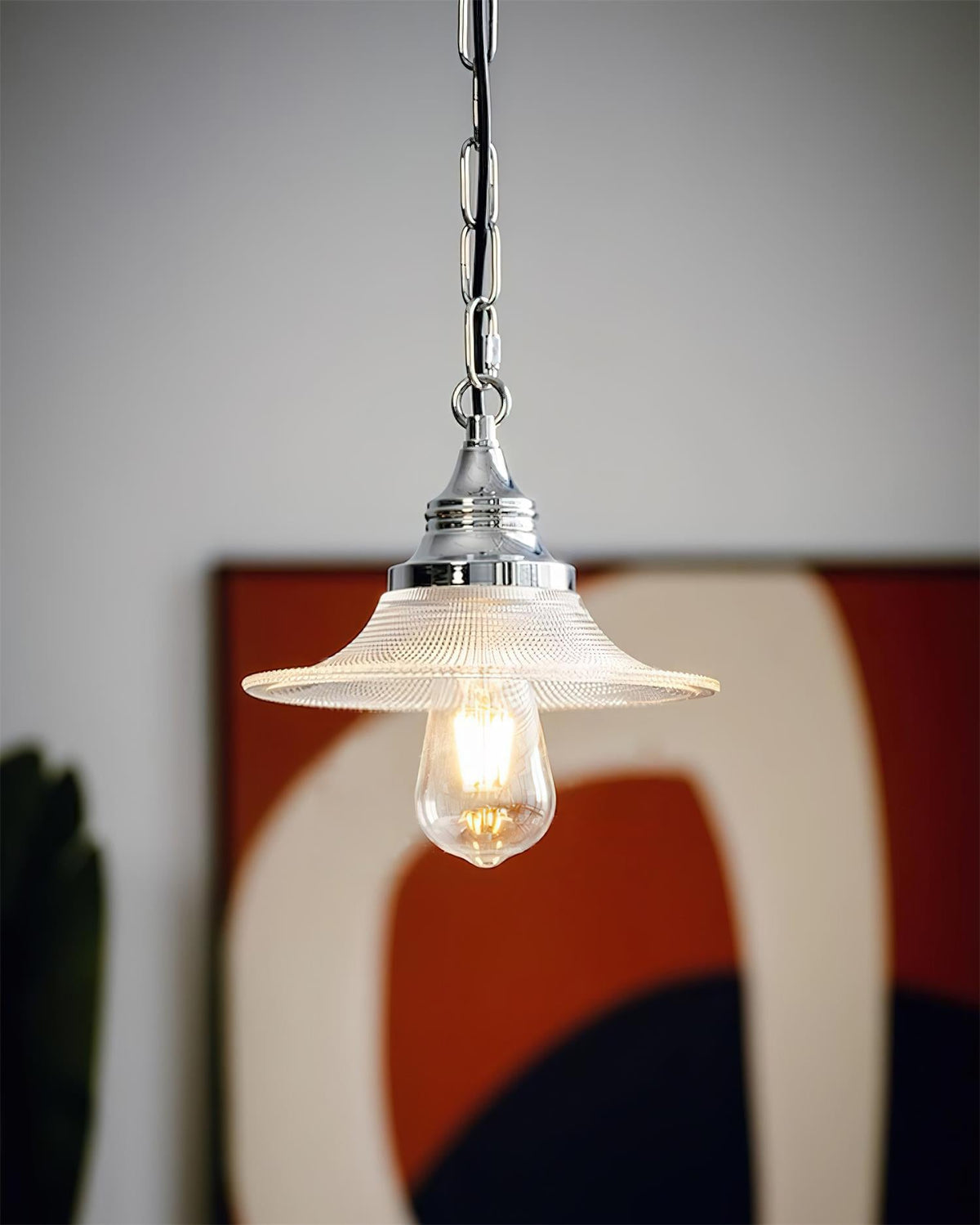 Zowie Glass Pendant Lamp — product view 7