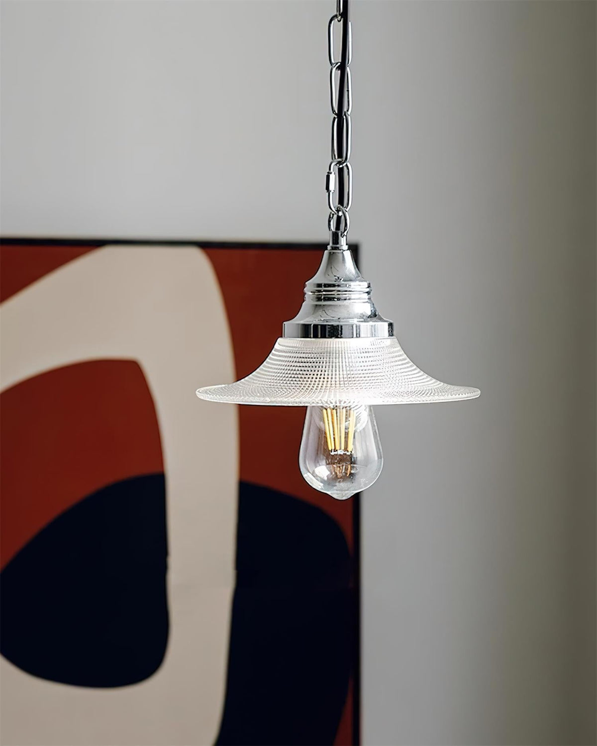 Zowie Glass Pendant Lamp — product view 8