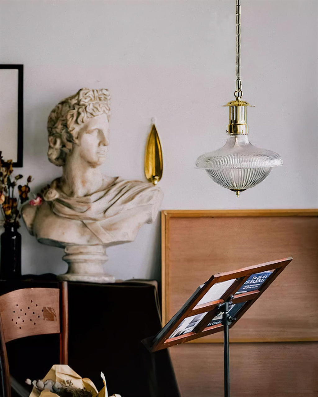 Torill Glass Pendant Lamp — product view 3