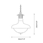 Torill Glass Pendant Lamp — product view 5