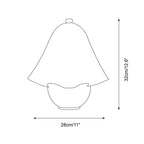 Vera Glass Table Lamp — product view 6