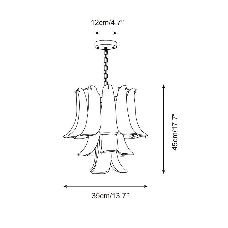 Alrinis Glass Chandelier — product view 5