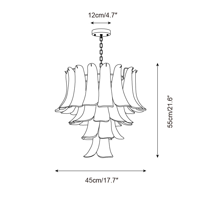 Alrinis Glass Chandelier — product view 6