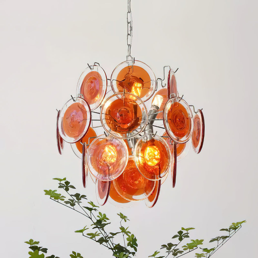 Neuvy Glass Chandelier — product view 2