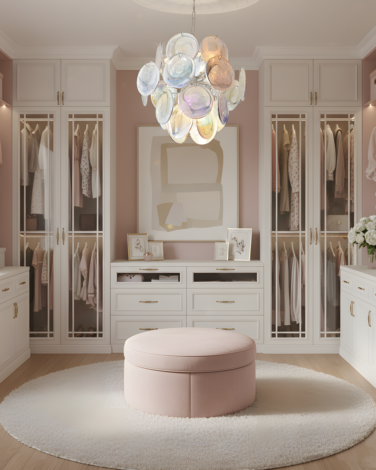 Neuvy Glass Chandelier — product view 8